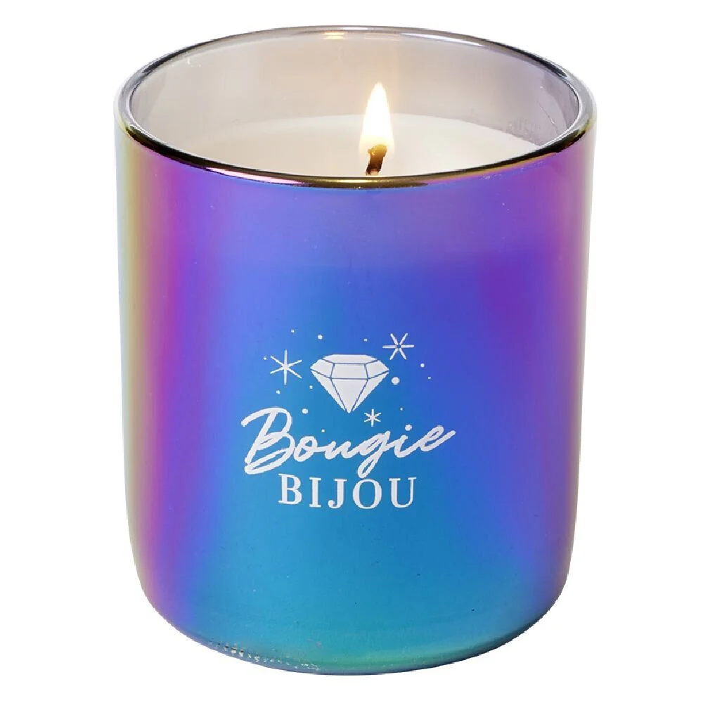 Bougie bijou bracelet doré senteur cèdre 36h