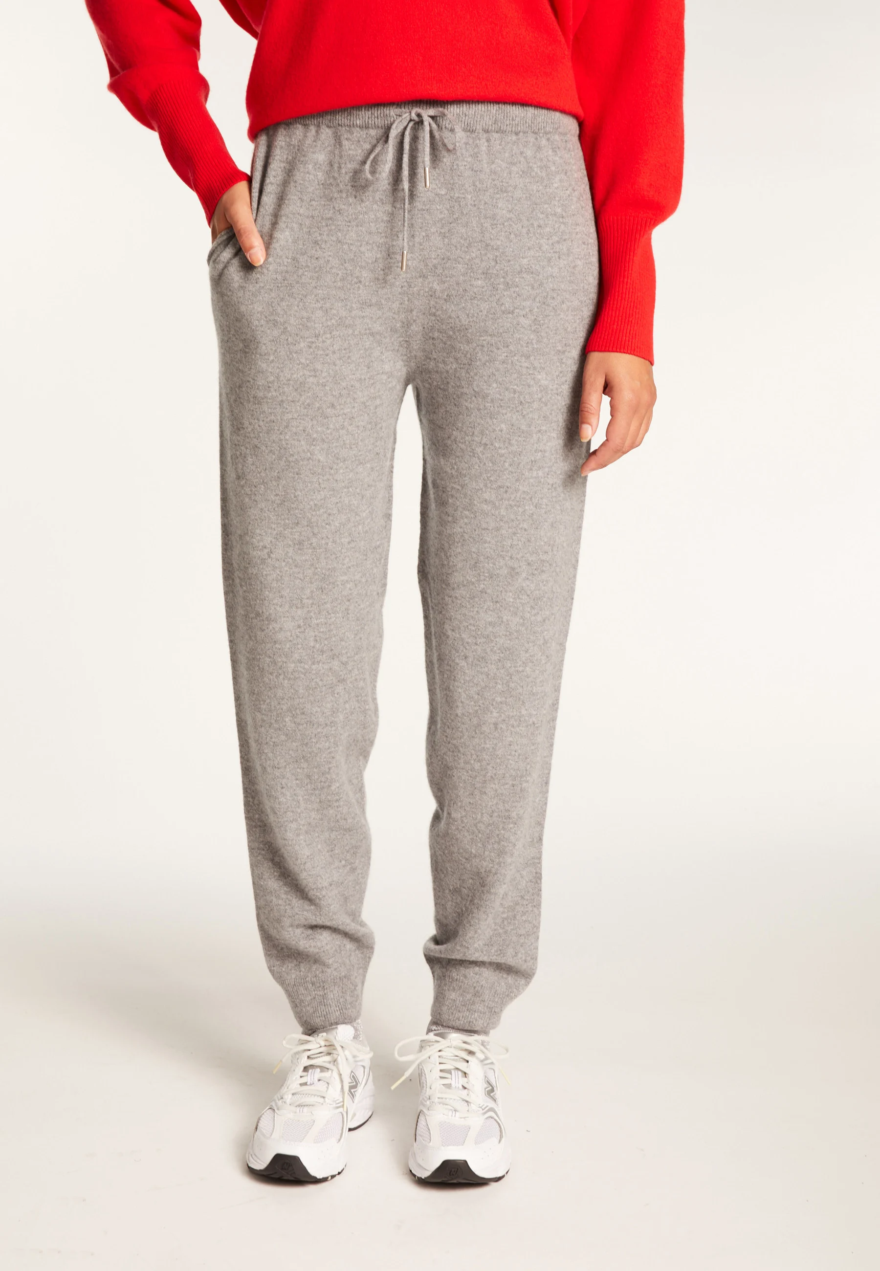 AMANDINEAH24 - Jogger en cachemire | Gris