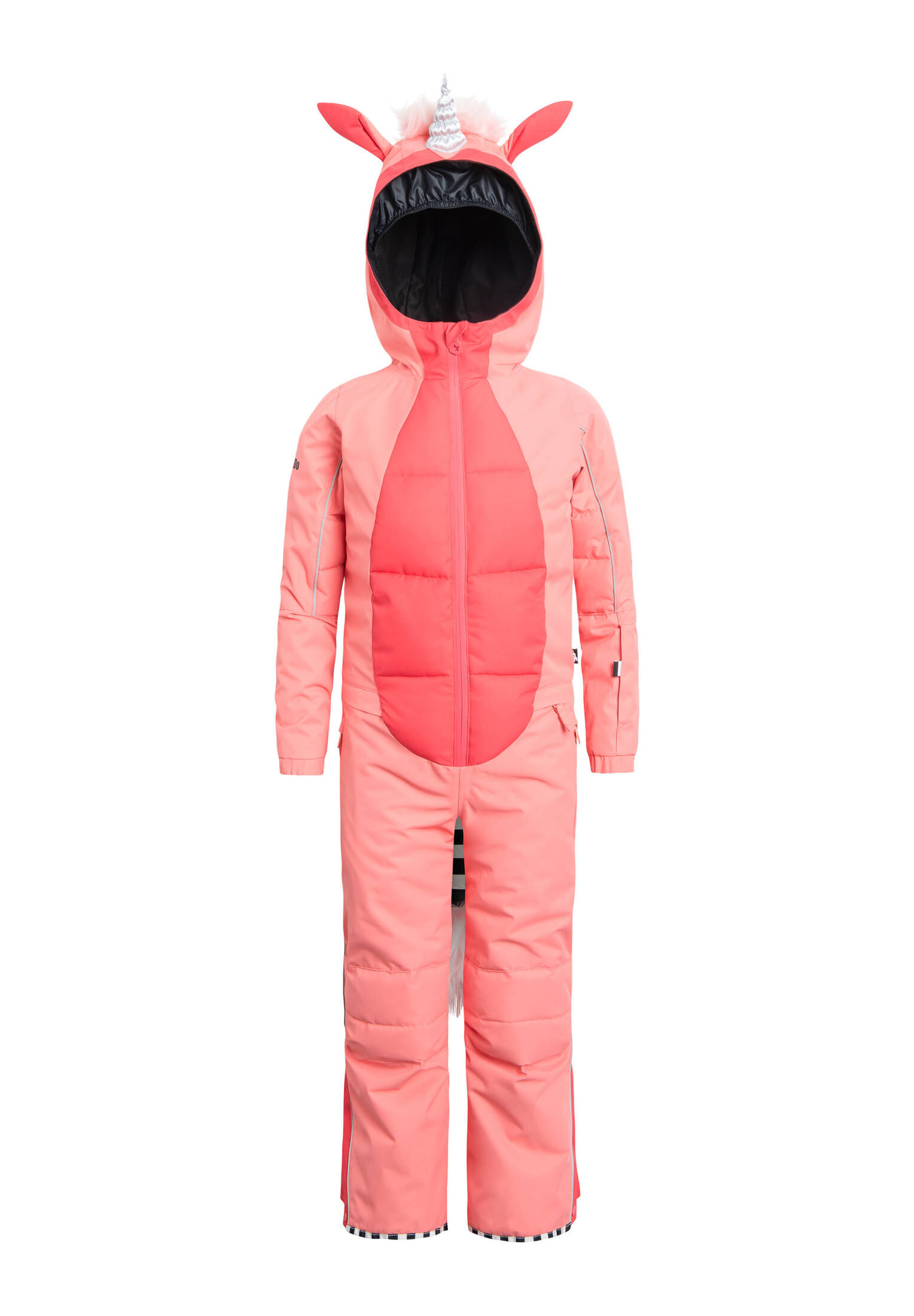 WeeDo| Mädchen Skioverall UNIDOO SILVER Einhorn