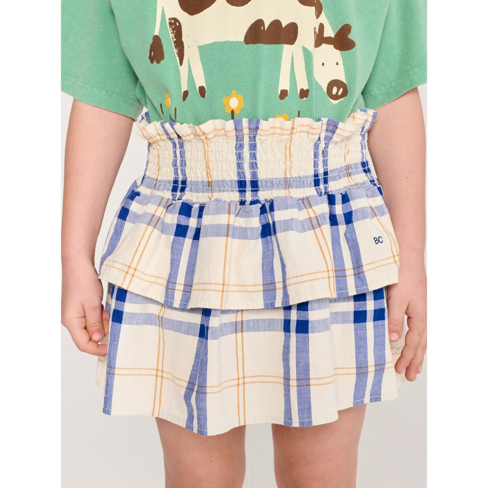 Køb Bobo Choses Offwhite Fun Tartan Woven Nederdel