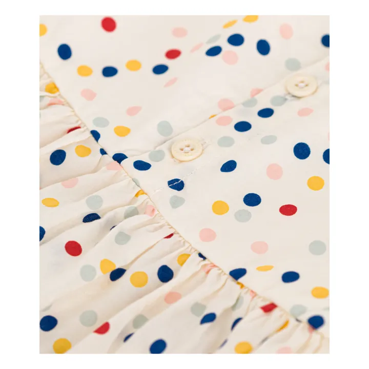 Petit Bateau Robe Mirabelle Popeline | Ecru