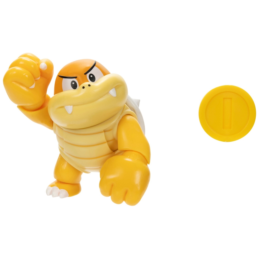 Super Mario Figuren Boom Boom mit Münzzubehör