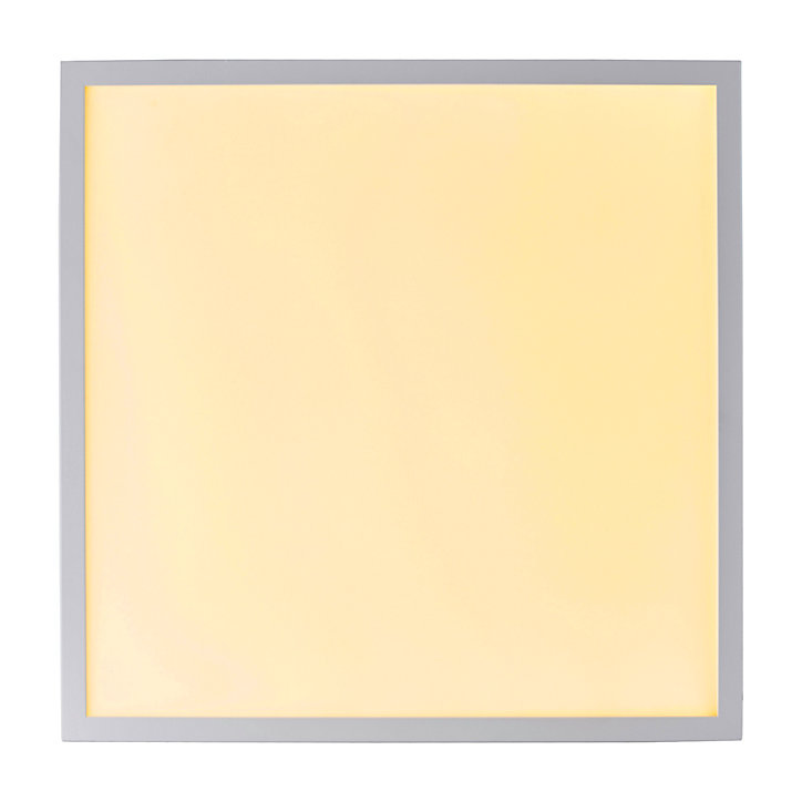 Panneau LED Colours dimmable blanc chaud ou froid IP20 36W L.60 x l.60 cm