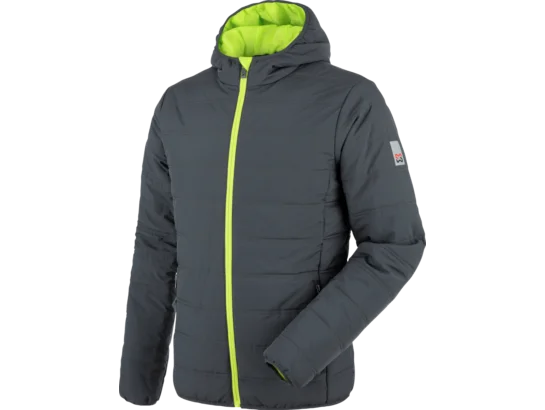 Blouson de travail Matelassé Moon Anthracite/Lime