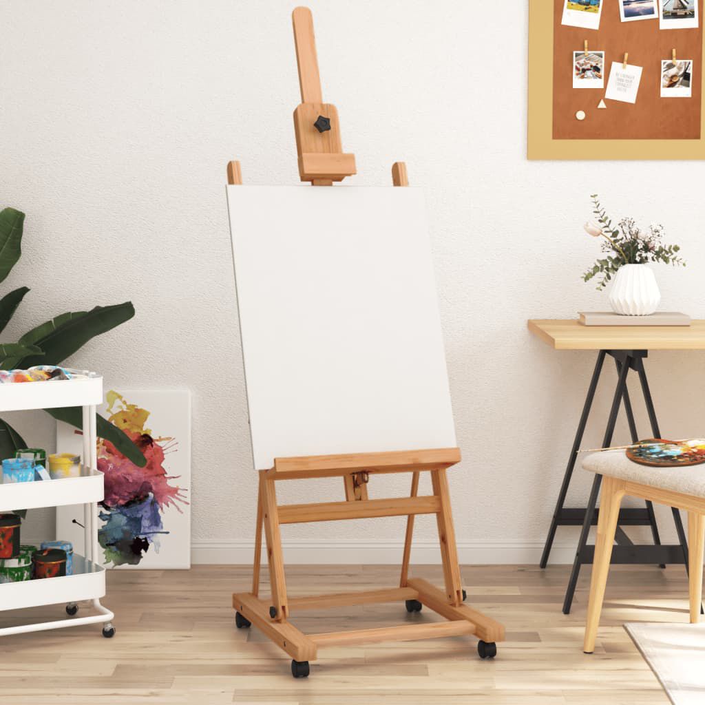 vidaXL Schildersezel, 55x53,5x178 cm, massief beukenhout
