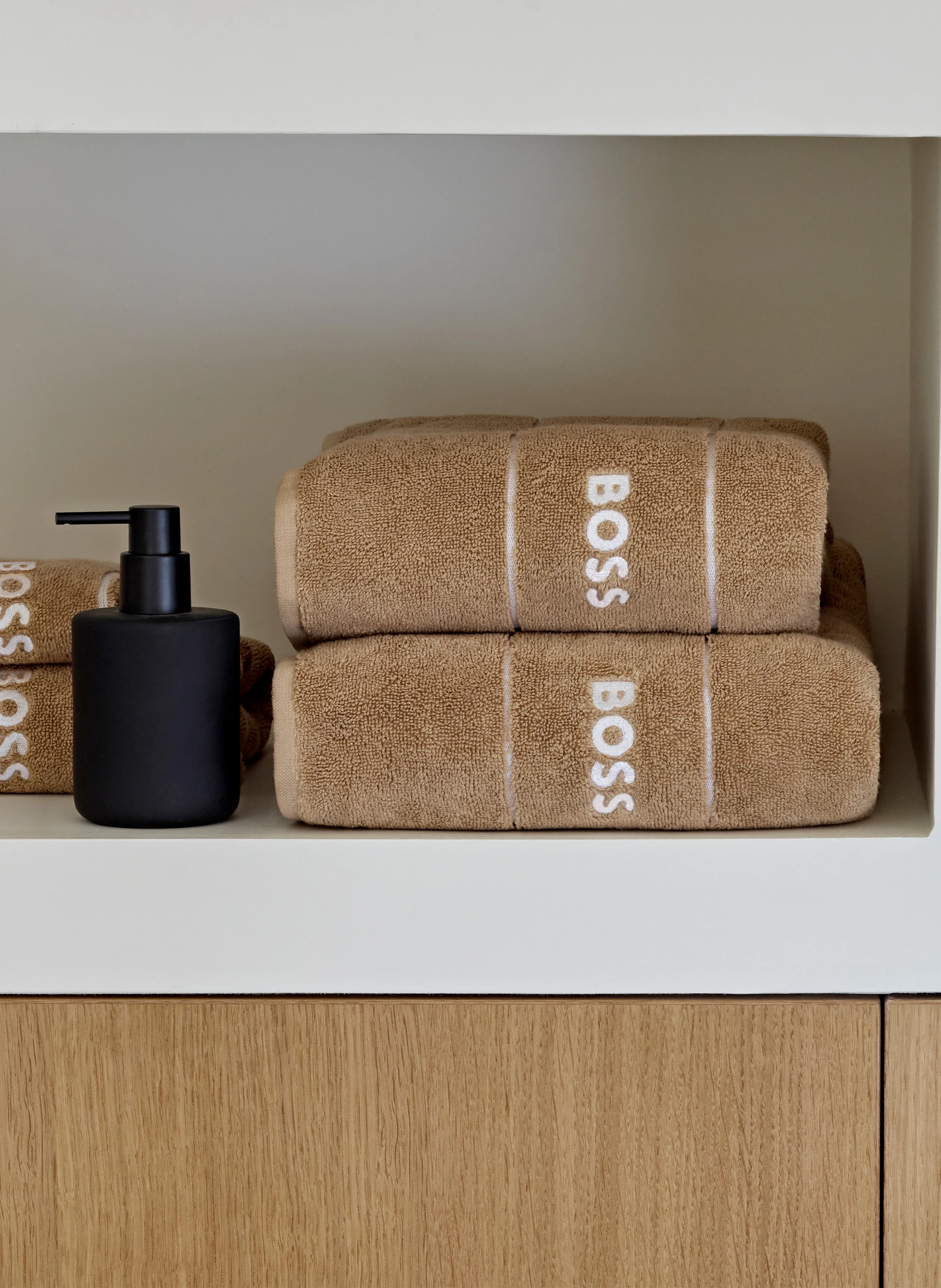 BOSS Gästehandtuch - Set PLAIN GÄSTETUCH 2ER SET