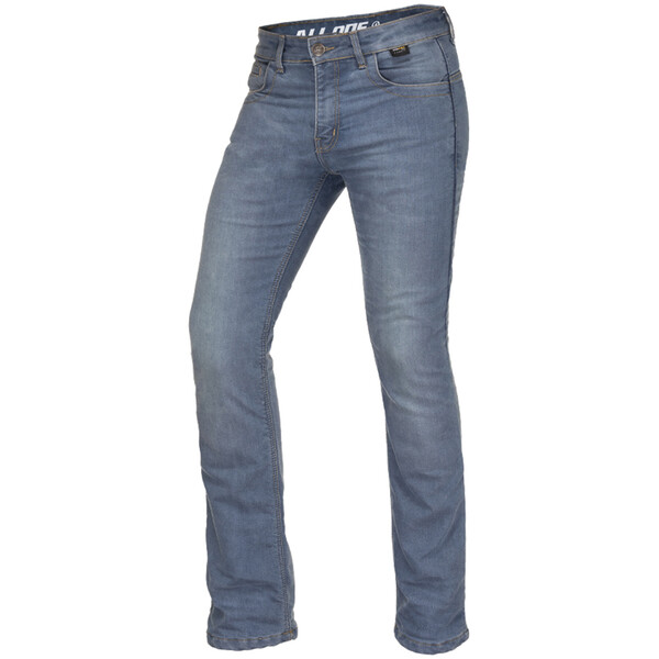 Route 66 by All One - Pantalon Femme Boot Cut Lady Bleu