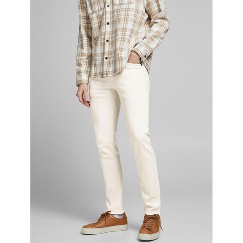 Jack & Jones - PANTALON VAQUERO JACK & JONES FELIX 12191787 Beige