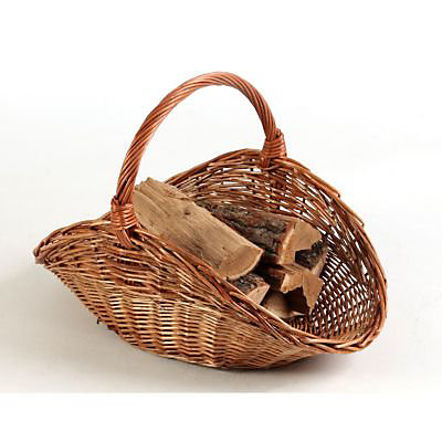 Panier à bûches en osier Dixneuf Campo