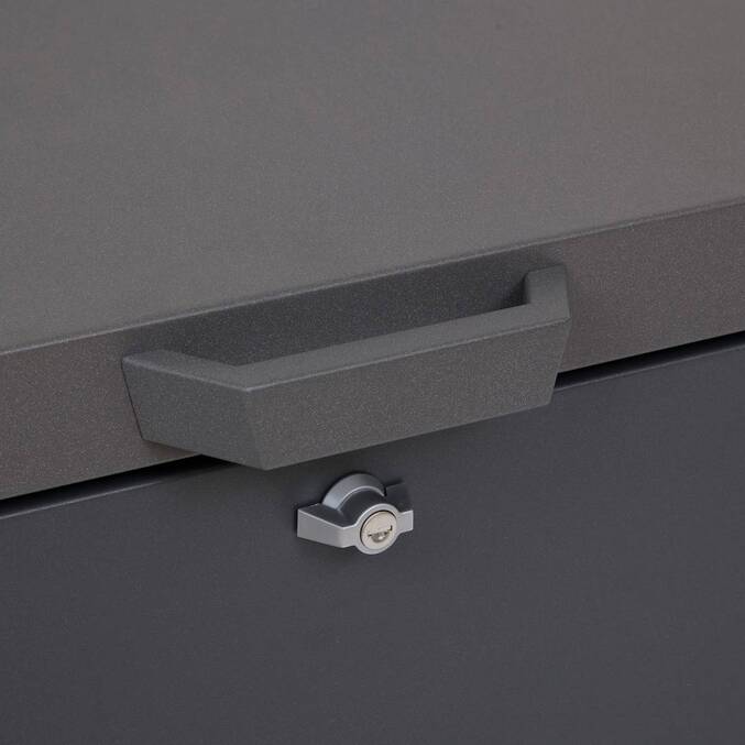 Coffre de rangement ALUMIA Graphite