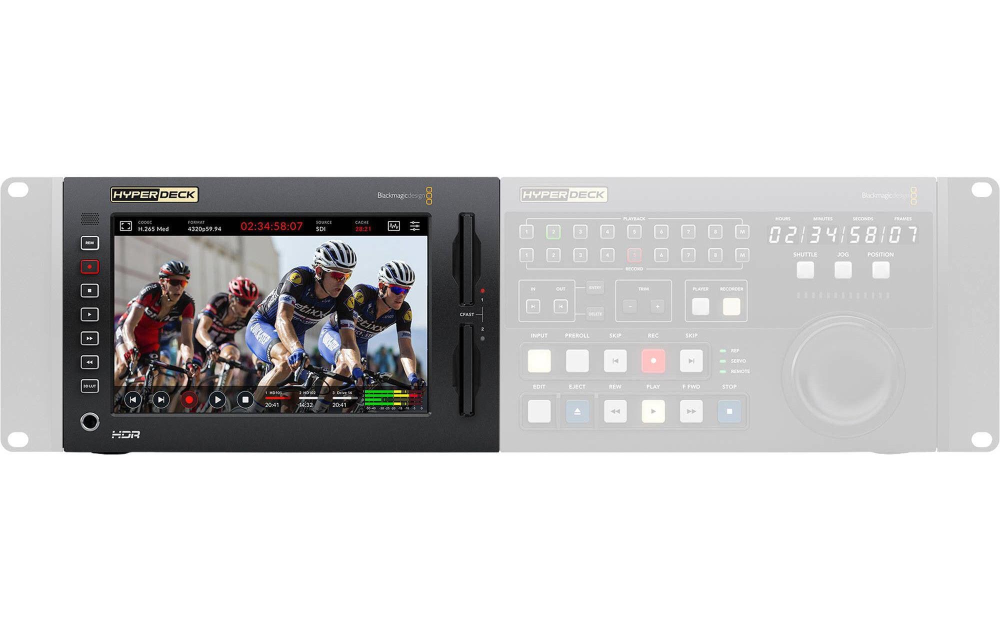 Recorder HyperDeck Extreme 8K HDR<br>8K-Broadcast-Deck