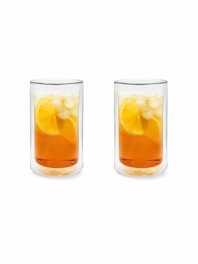 BREDEMEIJER Doppelwandiges Glas 2er-Set 2X0,4L SAN REMO  transparent