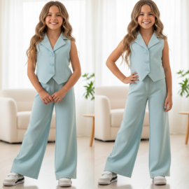 Modern girls set - mintgroen