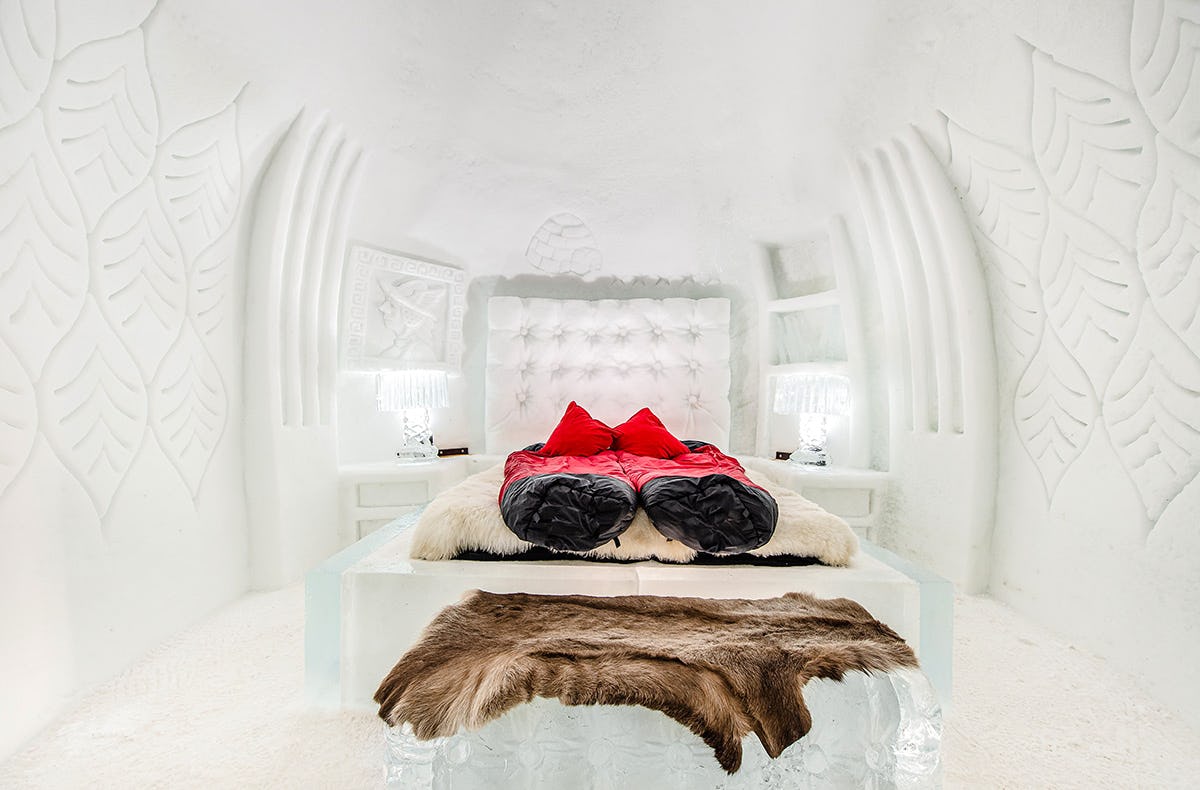 Iglu-Übernachtung in Zermatt als Geschenkidee