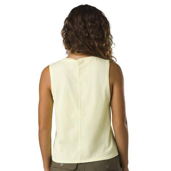 Débardeur PRANA ORGANIC GRAPHIC SLEEVELESS W LIME SQUEEZE ROSARITO