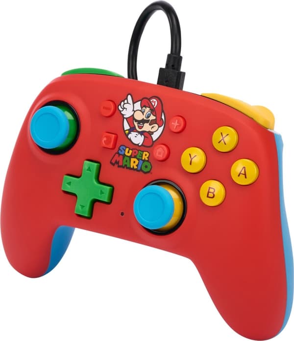 PowerA Nano kablet kontroller, Mario Medley, Switch