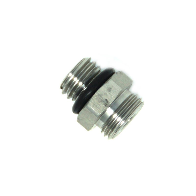 DREHMEISTER Edelstahl-Adapter M16x1.5 auf M14x2 mit O-Ring für LPG Adapter