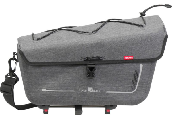 Klickfix Rackpack Sport Bagagebærertaske, Grey