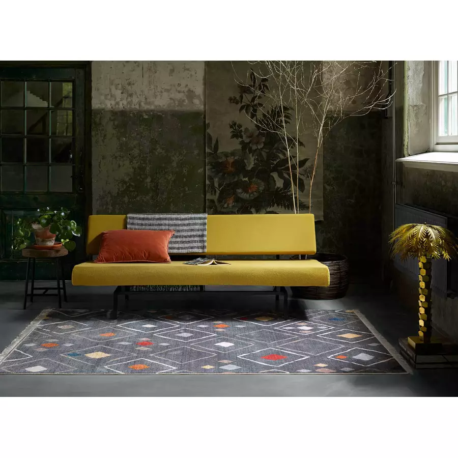 Wecon home Kurzflorteppich Mont Royal dunkelgrau