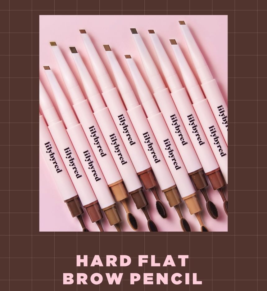 lilybyred - Hard Flat Wenkbrauwpotlood - 5 Kleuren