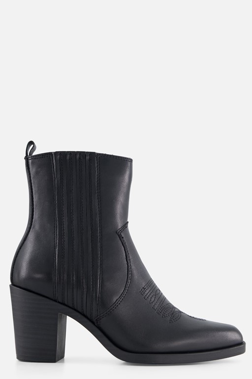 Tamaris Cowboylaarzen zwart Leer
