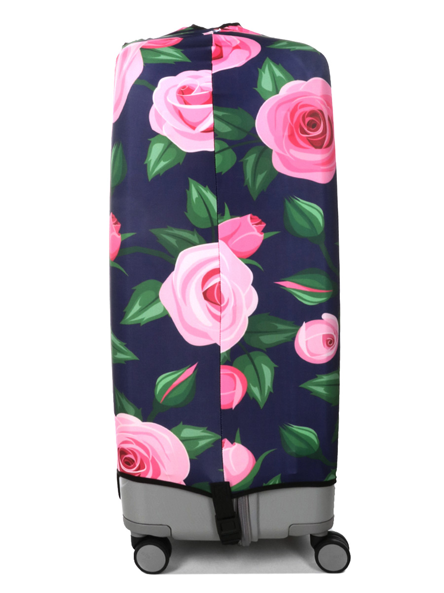 Housse de valise Periea Purple with Pink Roses XL