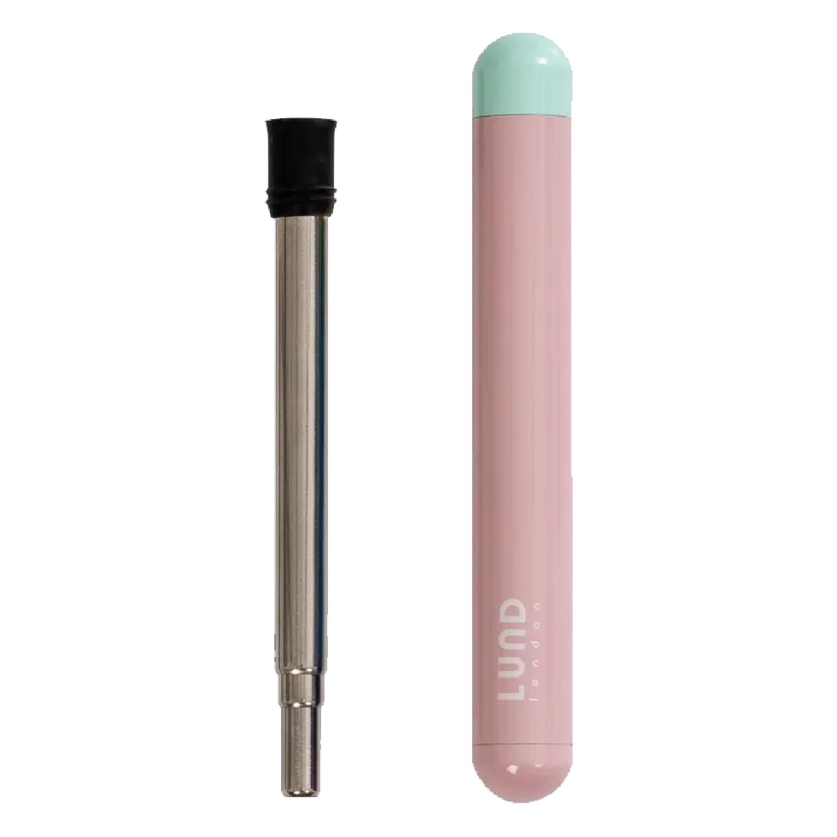 Paille extensible et réutilisable | Rose