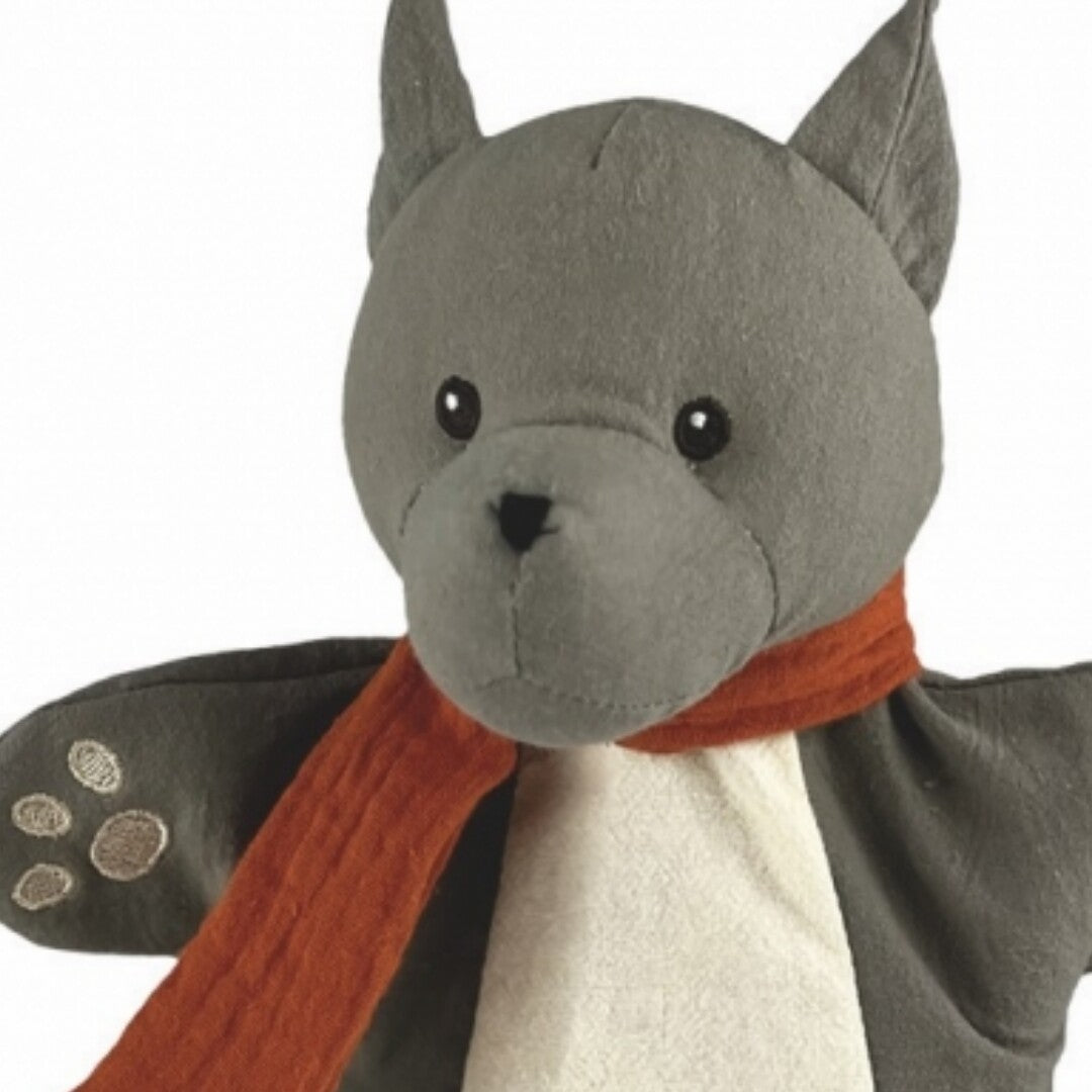 Egmont toys handpop wolf met sjaal