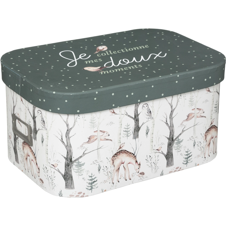 atmosphera for kids Aufbewahrungsbox 3er-Set Waldtiere