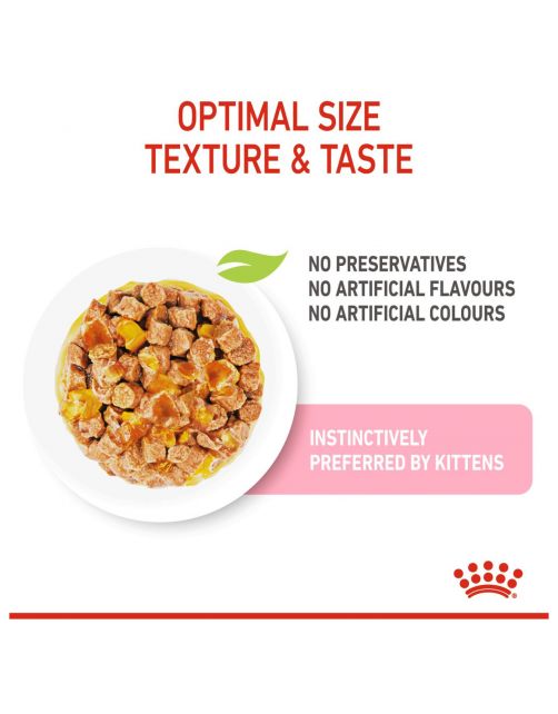 Royal Canin Kitten Sterilised Jelly - Kitten-Kattenvoer - 85 g
