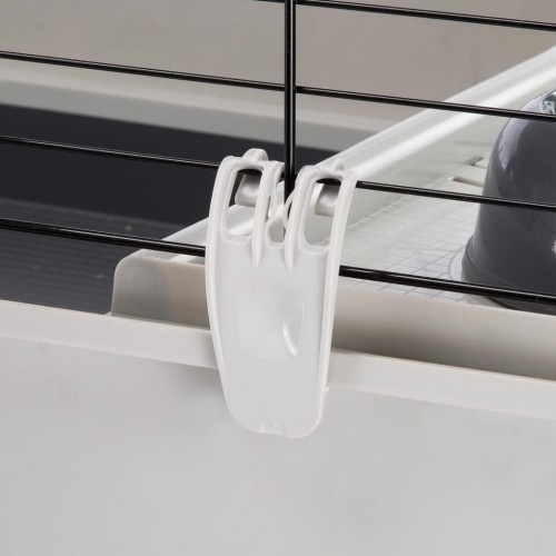 Gaiola para coelho cinza Ferplast