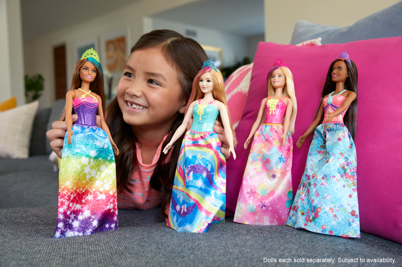 Barbie - Dreamtopia Prinsesse Dukke - Blå Tiara (GJK16)