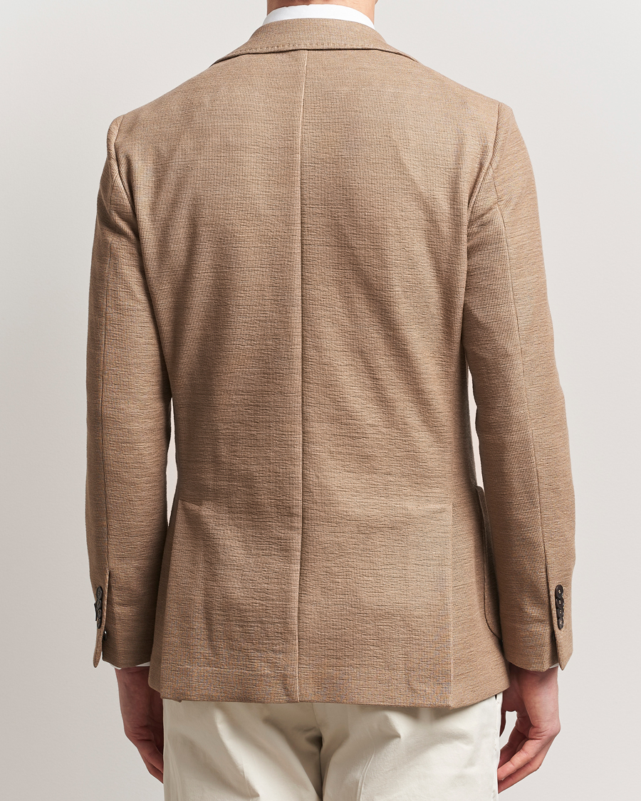 Morris Heritage Jersey Linen Jacket Beige