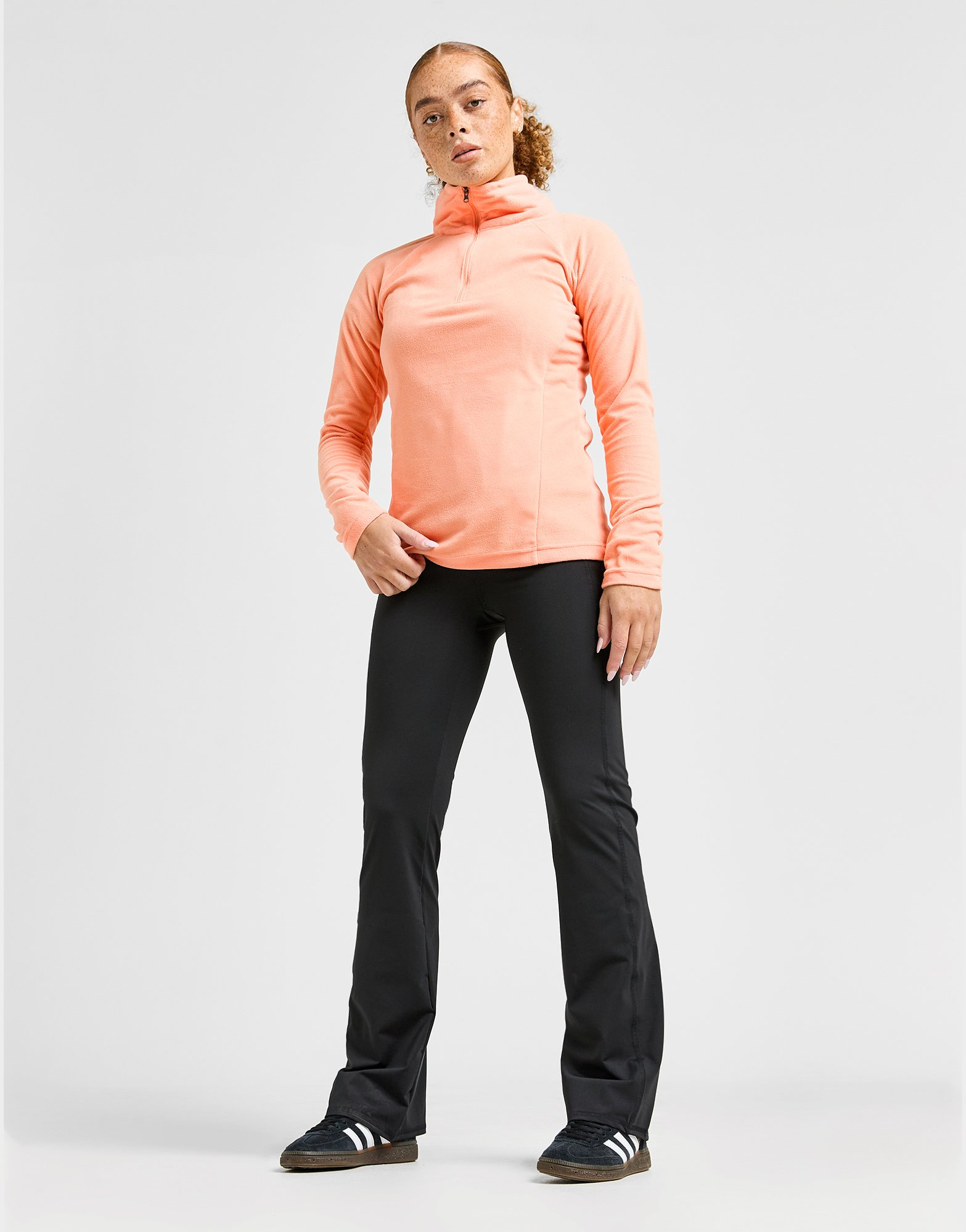 Columbia Haut Glacial Polar 1/4 Zippé Femme