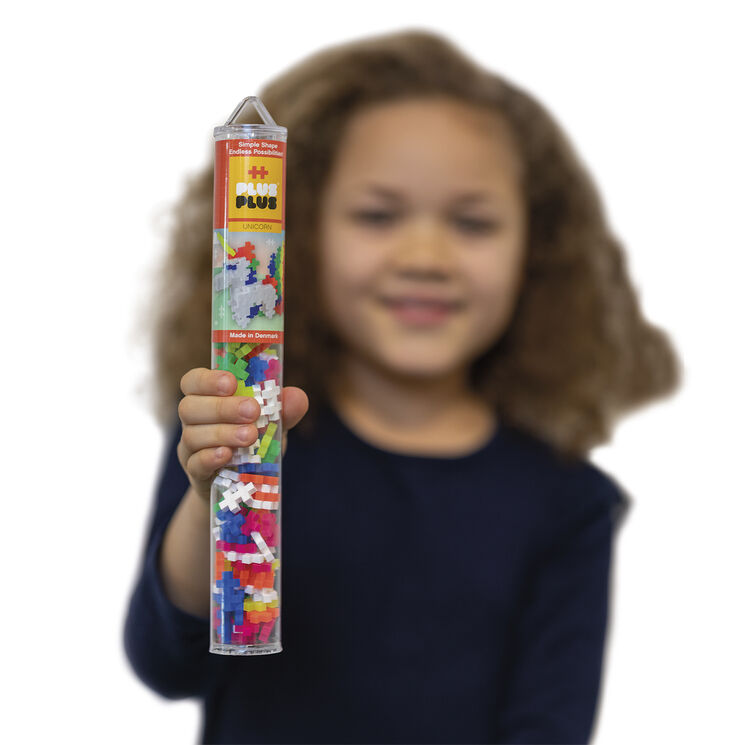 PLUS-PLUS Plus plus unicorn, tube