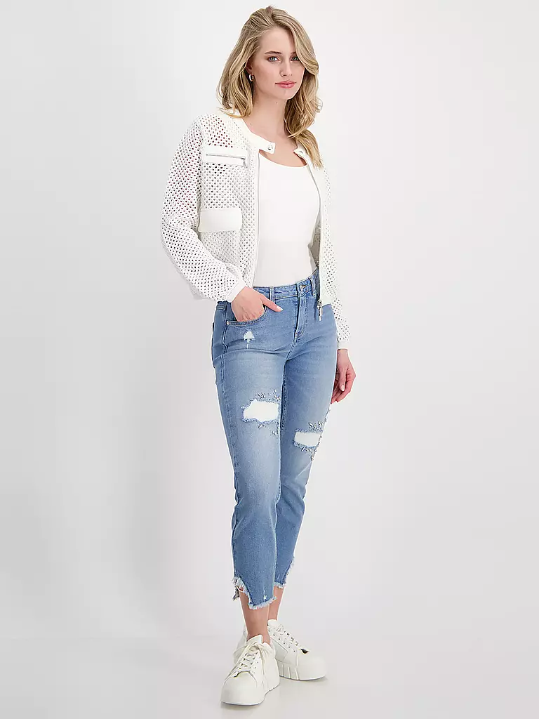 MONARI Strickjacke creme