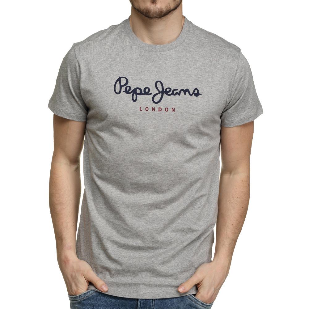 Pepe jeans T-shirt Gris Homme Pepe Jeans Eggo N