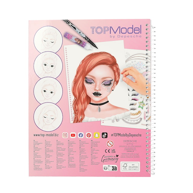 TOPModel Make-up Designbok