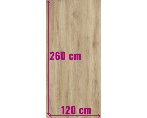 XXL porseleinen steengoed wand- en vloertegel Count Cedar 120x260 cm