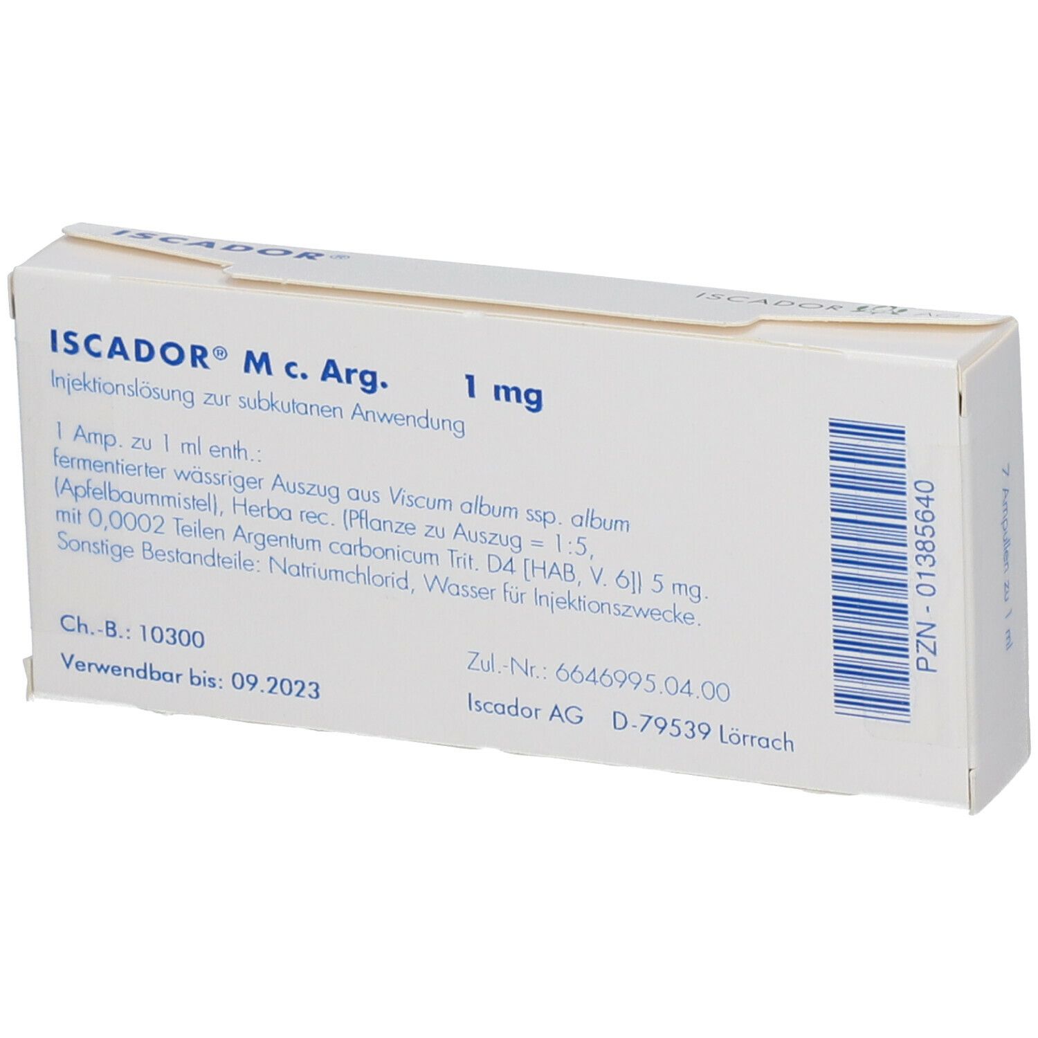 ISCADOR® M c. Arg. 1 mg