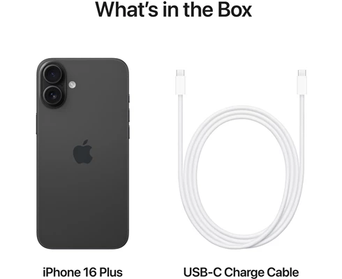 Apple iPhone 16 Plus 256GB Black