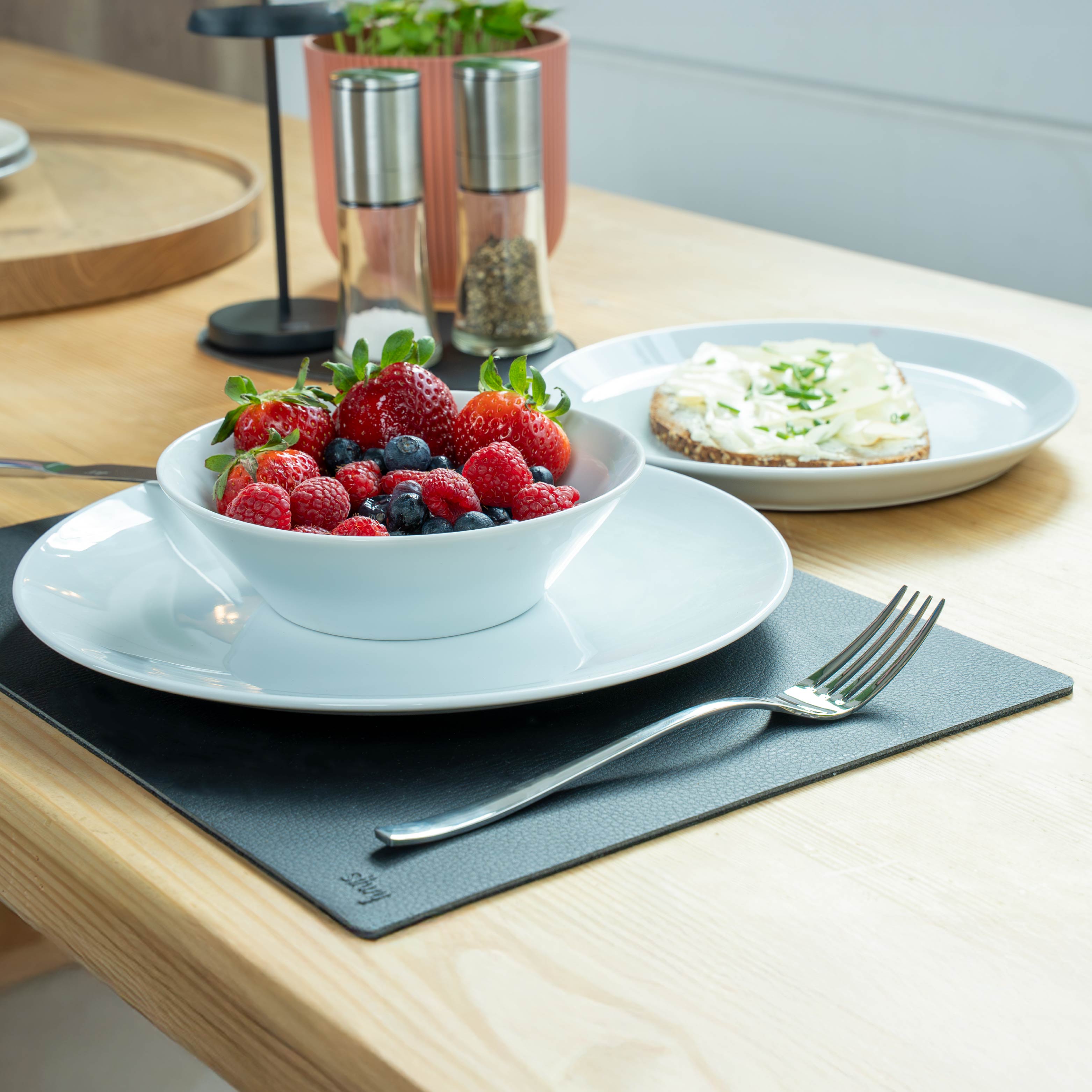 Silwy Classic 11-delig magnetisch porseleinen serviesset - White