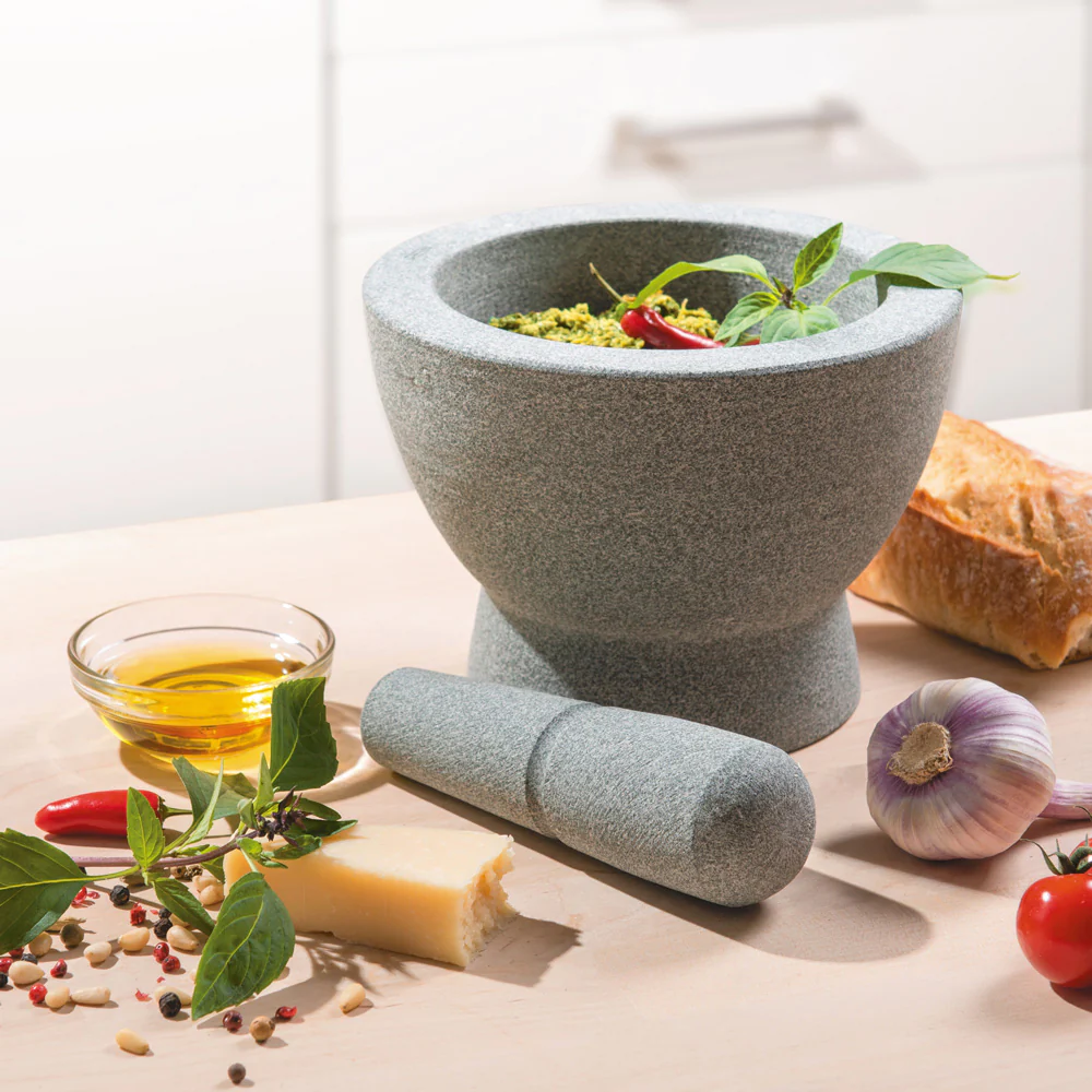 Mortier en Granit Crunchy 17 cm Gefu