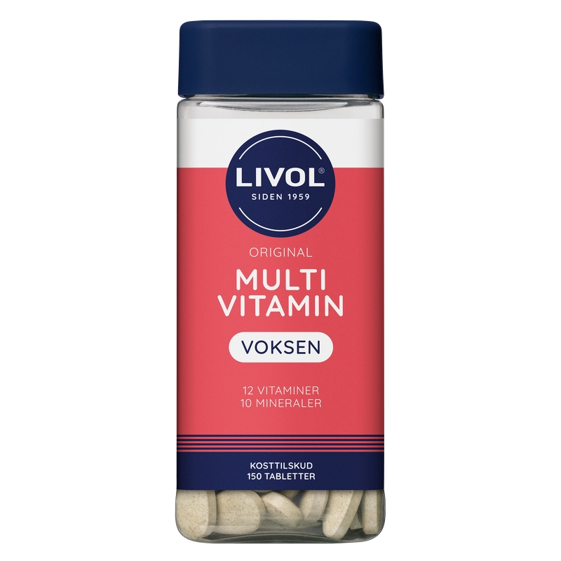 Livol Multivitamin Voksen 150 Pieces