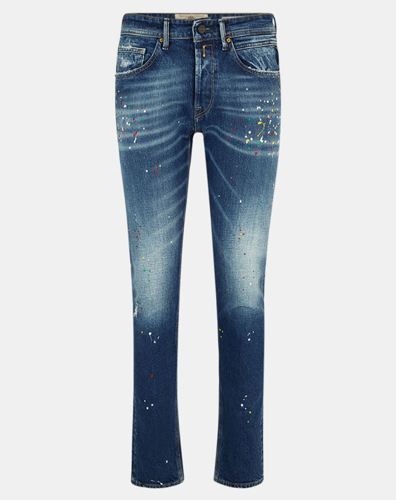 Replay Jean Replay Aged Eco bleu moyen
