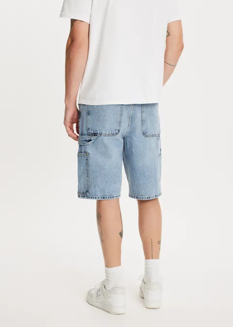Denim carpenter korte broek blauw (BLW.USL)