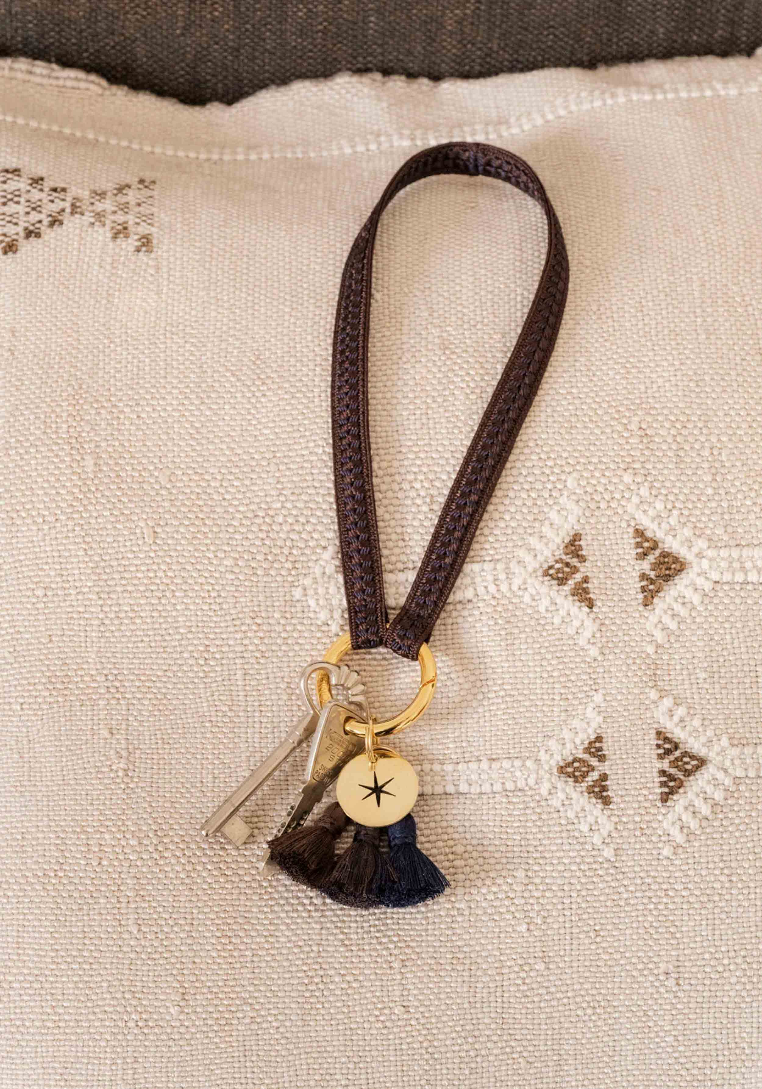 YOOMEE Mini-Schlüsselband Keychain Zahra Nightingale Silver