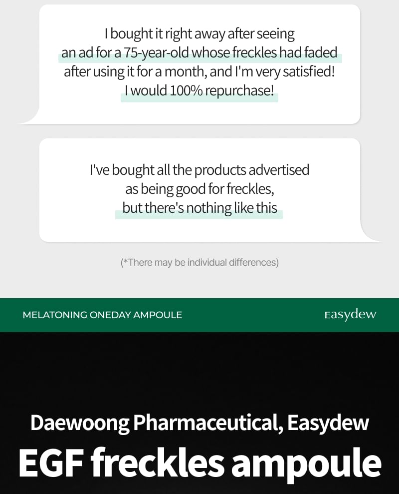 Easydew - DW-EGF Melatoning Oneday Ampullenset