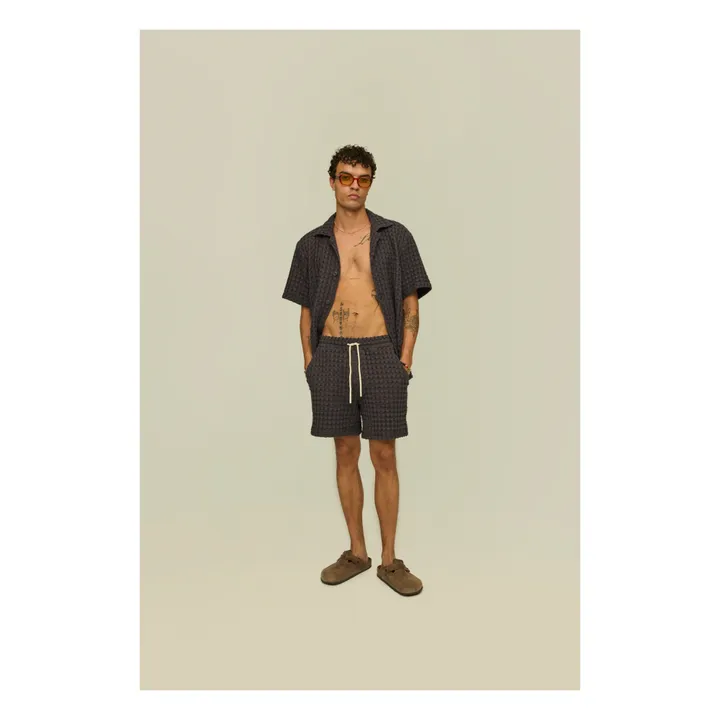 OAS Short Porto Waffle | Noir
