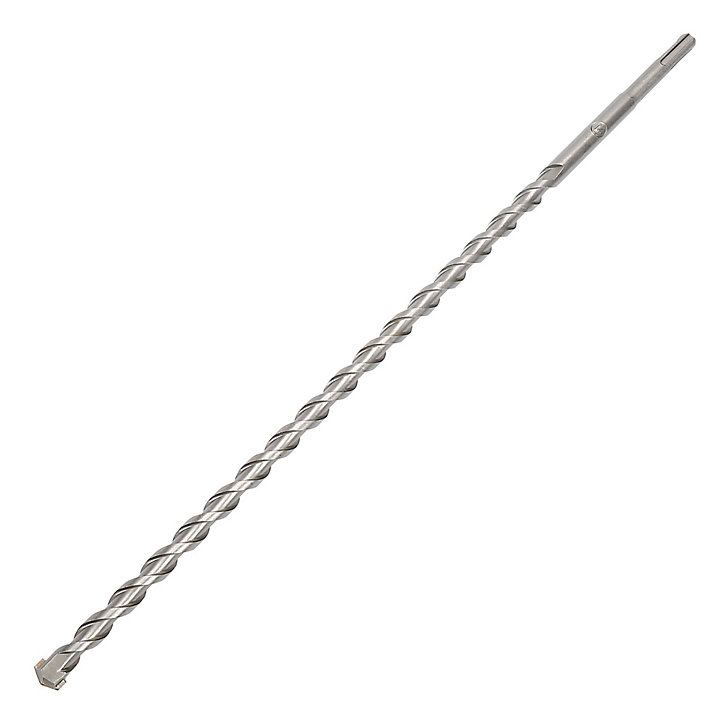 Foret béton Ø.14 x L.450 mm Universal en acier emmanchement SDS Plus
